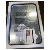 TETEHOME 24 in. W x 36 in. H Rounded Rectangle Stainless Steel Anti-Rust Metal Frame Bathroom Wall Mirror in Oil Rubbed Bronze