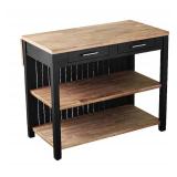 Safavieh Berinsly Expandable Freestanding Kitchen Island