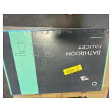 FORIOUS Gold Widespread 2-handle High-arc Residential Handle Bathroom Sink Faucet with Drain