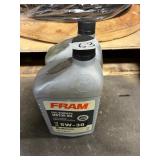 2 - Quart Jugs - FRAM - Full Synthetic Motor Oil - SAE 5W-30