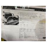 Bed Rack Overland Racks Truck Cargo Carrier with 2  LED Light Bar - Toyota Tacoma/Tundra - Jeep Gladiator