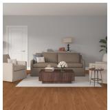 5 Cases - Quickstyle SPC Red Oak 20-mil x 5-in W x 48-in L Waterproof LVP Flooring 197 sq ft