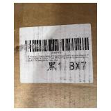 Marine Carpet - 7 FT x 8 FT Black Indoor Outdoor Carpet 0.2" Thick Boat Carpet with Water-Proof TPE Backing, Non-Slide Outdoor Marine Carpet Roll for Home, Patio, Porch, Deck