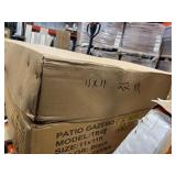 ABC - 11’ X 11’ Hardtop Double Roof Wood Framed Gazebo