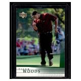 Tiger Woods RC 2001 Upper Deck #1 Rookie Golf Card