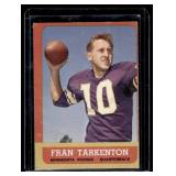 Fran Tarkenton 2nd Year `963 Topps #98 Vintage Minnesota Vikings Football Card