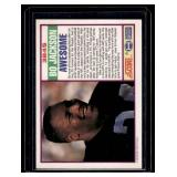 Bo Jackson Iconic Shoulder Pade / Bat Card 1989 Score Supplemental #284S Football Card