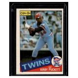 Kirby Puckett RARE OPC RC 1985 #10 Vintage Rookie Minnesota Twins Baseball Card