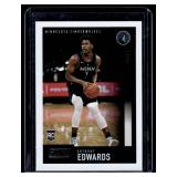 Anthony Edwards RC 2020-21 Chronicles Score #607 Rookie Minnesota Timberwolves Basketball Card