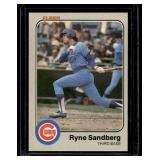 Ryne Sandberg RC 1983 Fleer #507 Rookie Vintage Baseball Card