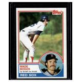 Wade Boggs RC 1983 Topps #498 Rooki Vintage Baseball Card