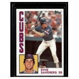 Ryne Sandberg 2nd Year 1984 Topps #598 Vintage Baseball Card