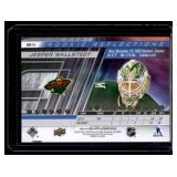Jesper Wallstedt RC Insert 2024-25 Upper Deck Extended Series Rookie Reflections Triple Dimensions #RR-15 Minnesota Wild Hockey Card