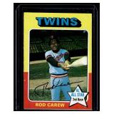 Rod Carew 1975 Topps #600 Vintage Minnesota Twins Baseball Card