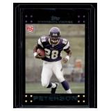 Adrian Peterson RC 2007 Topps #5 Rookie Minnesota Vikings Football Card