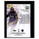 LeBron James Foil Insert 2025 Topps Power Platers #PP-7 basketball Card