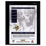 Justin Jefferson RC 2020 Chronicles Luminance #217 Rookie Minnesota Vikings Football Card