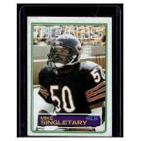 Mike Singletary RC 1983 Topps #38 Rookie Vintage Football Card