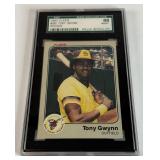 Tony Gwynn RC SGC 88 NM-MT 1983 Fleer #360 Rooki Vintage Baseball Card