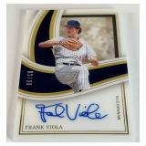 Frank Viola On-Card High End Auto /992023 Immaculate Collection #SS-FV Numbered 82/99 Minnesota Twins Baseball Card