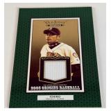 Ichiro Suzuki Game-Used Relic 2005 Upper Deck Origins "Old Judge" Materials #OJ-IS Baseball Card