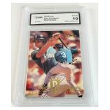 Alex Rodrigues RC Graded 10 Gem Mint 1994 Flair #340 Rookie Baseball Card