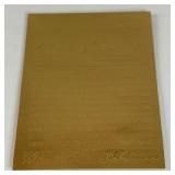 Mickey Mantle 23kt Gold Gems of the Game Genuine Gemstone Limited Edition /1988 Baseball Card