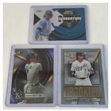 Bobby Witt Jt. 3-Card Rookie Lot - 2022 Topps Chrome Update Generations Now, Bowman Platinum, and Renowned Rookies