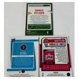 Bones Hyland 3 Card Lot - 2021 Donruss Optic RC, 2023 -24Pink Ice Prizm /149 and Holo Green Laser Basketball Cards