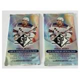 2020-21 SP Hockey 2 Pack Lot
