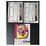 3-Card Minnesota Gophers Football Parallel/Auto Card Lot (/100!)