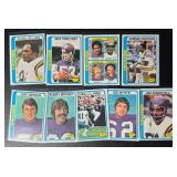 9-Card 1978 Vintage Minnesota Vikings Football Card Lot (Few Stars!)