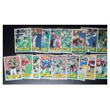 17-Card 1983 Sticker/Picture NFL Football Card Lot
