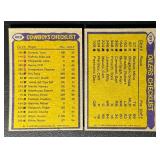 2-Card 1979 "1978 Team Leaders" NFL Vintage Football Card Lot