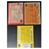 3-Card Tony Dorsett Dallas Cowboys Vintage NFL Football Card Lot (81, 82 & 83)