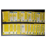 25-Card 1982 NFL Vintage Topps Misc Football Card Lot