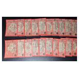 20-Card 1983 NFL Vintage Topps Misc Football Card Lot