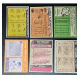 6-Card Minnesota Vikings Vintage NFL Football Card Lot (Star Players)