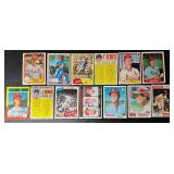 Jim Kaat 13 Card Vintage Baseball Lot