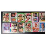 Johnny Bench 12 Card Vintage Baseball Lot