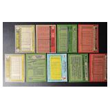 George Brett 9 Card Vintage Baseball Lot