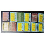 Andre Dawson and Tim Raines 12 Card Vintage Baseball Lot