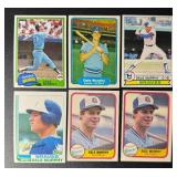 Dale Murphy 6 Card Vintage Baseball Lot