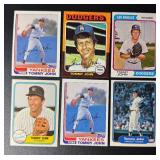 Tommy John 6 Card Vintage Baseball Lot