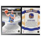 Steph Curry 2 Card Basketball Lot