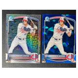 Walker Jenking 2 Card Rookie Lot Minnesota Twins