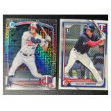 Walker Jenking 2 Card Rookie Lot Minnesota Twins