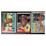 Minnie Minoso 3 Vintage Baseball Card Lot 1956, 1960, 1963