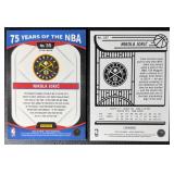 Nikola Jokic 2 Card Basketball Lot