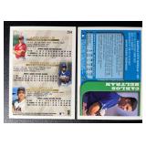 Carlos Beltran 2 RC Rookie Baseball Card Lot